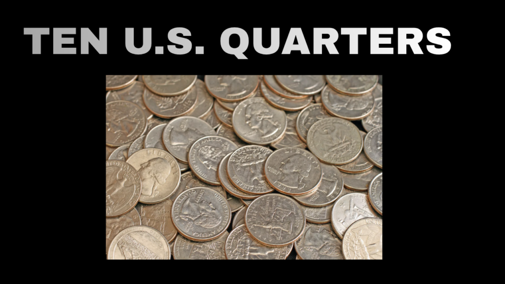 Ten U.S. Quarters