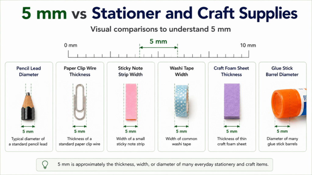 5 mm vs Stationer and Craft Supplies