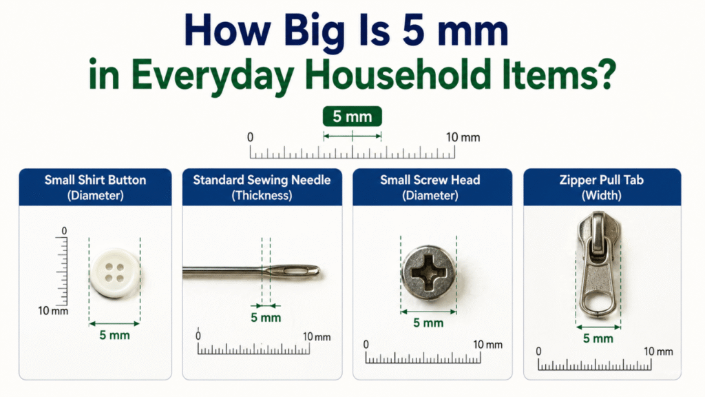 How Big Is 5 mm in Everyday Household Items?