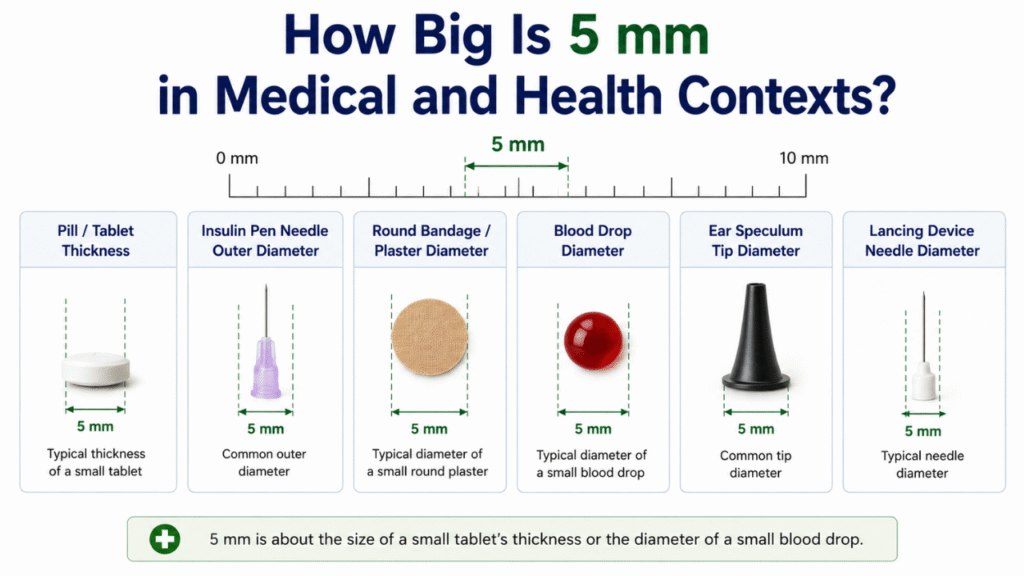 How Big Is 5 mm in Medical and Health Contexts?