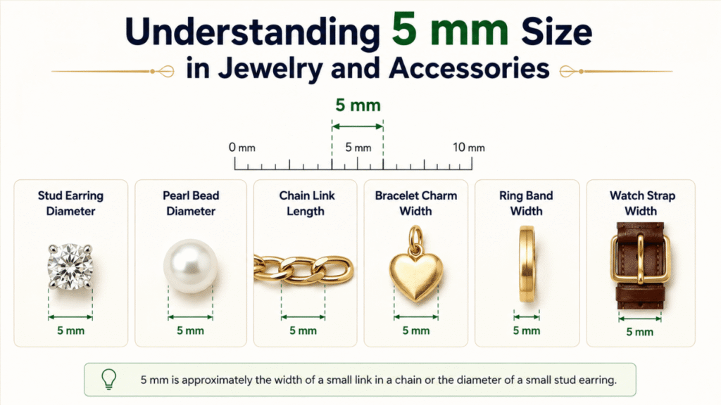 Understanding 5 mm Size in Jewelry and Accessories
